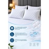 BY ÖZCE TEKSTİL Nonwoven Kapitone Yastık Alezi 4'lü
