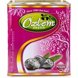 By Özlem Zeytin Pırlanta 10 Kg Teneke Siyah Zeytin (321-350 klb)