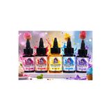 By Paster 5’li Set Su Bazlı Likit Gıda Boyası 60 Gr – 5x60 gr Kırmızı, Sarı, Mavi, Pembe, Mor