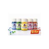 By Paster 5’li Set Yağ Bazlı Toz Gıda Boyası 7 Gr - 5x7 Gr Mavi, Yeşil, Sarı, Pembe, Kırmızı