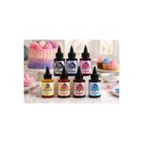 By Paster 7’li Set Su Bazlı Likit Gıda Boyası 60 Gr – 5x60 gr Kırmızı,Sarı,Mavi,Pembe,Siyah,Lacivert,Turuncu
