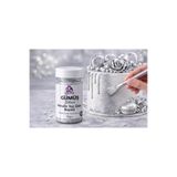 By Paster Metalik Toz Gıda Boyası Gümüş 10 gr – Tatlı Süsleme İçin Profesyonel Silver Toz Boya