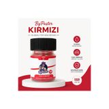 By Paster SU BAZLI TOZ GIDA BOYASI KIRMIZI 10g