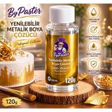 By Paster Yenilebilir Metalik Boya Çözücü 120 gr Edible Metallic Paint Solvent