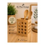 BY Plus Design bambu ahşap kaşıklık düzenleyici organizatör