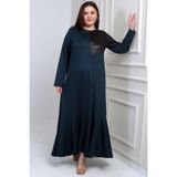 By Saygı Polyester Uzun Elbise, S-26K3970006