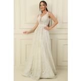 By Saygı Simli Hayalet Tül Prenses Abiye S-21K0490019