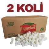 By Şeker 2 Koli Dökme Küp Şeker 5kg x 2 (10KG) - 10 kg