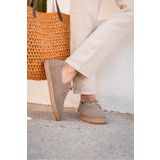 by selvi Lukka Shoes Sahra Erkek Suni Deri Bağcıklı Espadril