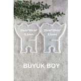 By Shesel KELEBEK BÜYÜK RAHLE SETİ EPOKSİ SİLİKON KALIBI