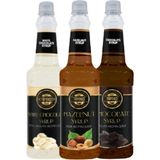 By Tüfekçi 3'lü Avantajlı Paket (Çikolata Beyaz Çikolata Irısh Cream) 750 ml - 750 gr