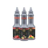 By Tüfekçi 3lü Avantajlı Paket Çilek, Çarkıfelek ve Mango Meyve Püresi 3 x 1 Lt - 3 lt