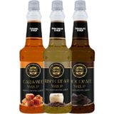 By Tüfekçi 3'lü Avantajlı Paket (Karamel Çikolata Irısh Cream) 750 ml Şurubu - 750 gr