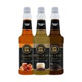 By Tüfekçi 3lü Avantajlı Paket Karamel, Irish Cream ve Çikolata Şurup 3X750 ml - 2,25 kg