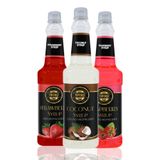 By Tüfekçi 3x750 ml Çilek Frambuaz Hindistan Cevizi Şurup