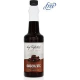 By Tüfekçi Gourmet Serıas Çikolata Aromalı Şekersiz Kokteyl, Pasta ve Kahve Şurubu 750ml Doğal Aroma - 750 ml - Kahve Karışımı