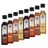 By Tüfekçi Gourmet Serias Şekersiz 0 Kalori 0 Şeker Aromalı Kahve Pasta Tatlı ve Kokteyl Şurubu (8 X 60 ml, 8'li Çok Satan Deneme Seti)