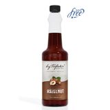 By Tüfekçi Gourmet Series Şekersiz Fındık Kahve Şurubu 750 ML | Doğal Aroma | Sugar Free | 0 Şeker 0 Kalori
