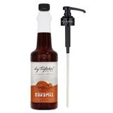 By Tüfekçi Gourmet Series Şekersiz Karamel Kahve Şurubu 750 ML | 0 Şeker 0 Kalori | Şurup Pompası
