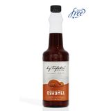 By Tüfekçi Gourmet Series Şekersiz Karamel Kahve Şurubu 750 ML | Doğal Aroma | 0 Şeker 0 Kalori