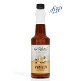 By Tüfekçi Gourmet Series Şekersiz Vanilya Kahve Şurubu 750 ML | Doğal Aroma | Sugar Free | 0 Şeker 0 Kalori