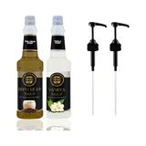 By Tüfekçi Kahve Kokteyl Şurubu Irish Cream Vanilya ve Şurup Pompası Avantajlı 2li Paket - 750 ml