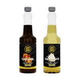 By Tüfekçi Karamel & Beyaz Çikolata Aromalı Kokteyl ve Kahve Şurubu 750 ml x 2 Adet – Avantajlı Set
