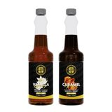By Tüfekçi Karamel ve Vanilya Aromalı Kahve, Kokteyl ve Pasta Şurubu 2’li Avantajlı Paket 2 x 750 ml
