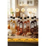 By Tüfekçi Şekersiz (Sugar Free) 8’li Kokteyl ve Kahve Şurubu | Yüksek Aromalı Kalorisiz Formül (8x60 ml)