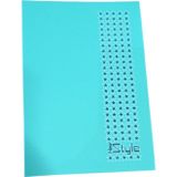 By Umut Umut A5 PP KP Dikişli 60 YP Kareli Defter-Turkuaz