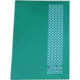 By Umut Umut A5 PP KP Dikişli 60 YP Kareli Defter-Yeşil