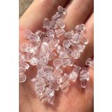 By Zeyna Aksesuar 100 Adet(50 Çift) Silikon Küpe Arkalığı, Küpe Pistonu, Küpe Arkası 6x5 Mm