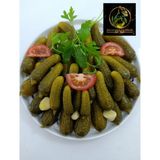 By Zeytunix Garden Kornişon (Salatalık) Turşusu 1000 ml Cam Kavanoz - 1 lt