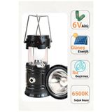 Byanes 20W Solar Fener 6500K 320 Lümen IP65 USB Şarjlı Taşınabilir Işık