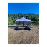 Byanes 3x3 M Altıgen Gazebo Tentesi, Sineklikli Bahçe ve Kamp Çadırı