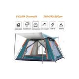 Byanes 6 Kişilik Otomatik Kurulum Çadır ve Çocuk Oyun Çadırı 240X240X160CM