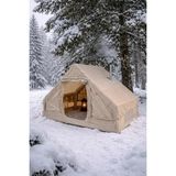 Byanes 8 Kişilik 4 Mevsim Su Geçirmez Şişme Kamp Çadırı 300X210X200 cm