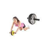 Byanes Ab Wheel Teker Şeklinde Vücut Geliştirme Egzersiz Aleti