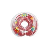Byanes Bebek Boyun Simidi 3 Renkli Boyunluk 40 cm Havuz Simidi Pembe