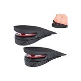 Byanes Boy Uzatıcı Tabanlık 1.5-5cm Uzama 1 Çift Boy Uzatan Tabanlık Ortopedik Topuk Yükseltici