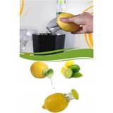 Byanes Kapaklı Limon Sıkacağı Pratik Limon Suyu Sıkma Aleti Kolay Kullanım