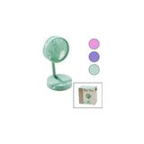 Byanes Katlanabilir USB Mini Fan, 180° Ayarlı ve Telefon Tutmalı Portatif Soğutucu