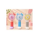 Byanes Mini El Fanı, USB Şarjlı, 3 Kademeli, Taşınabilir, Sessiz, Masaüstü Vantilatör