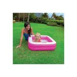 Byanes Mini Kare Bebek Havuzu Pembe 86CM
