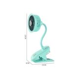 Byanes Mini Mandallı Masa Fanı, Taşınabilir ve Serinletici Tasarım