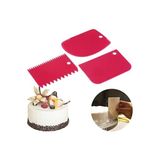 Byanes Pasta Hamur Düzeltici Kesici / Kazıyıcı Dekoratif Set 26326S Silikon Malzeme