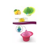 Byanes Plastik Hazneli Limon Sıkacağı Limon Suyu Narenciye Sıkma Aparatı Süzgeçli