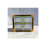 Byanes Portatif 200W Solar Projektör, 6400K Işık, IP55 Su Geçirmez, Şarjlı