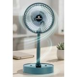 Byanes Portatif Teleskopik Mini Fan, Masaüstü USB Soğutucu ve El Fanı