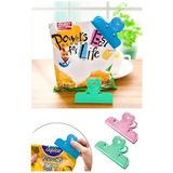 Byanes Poşet Torba Kapatıcı Klips 4 Adet Plastik Poşet Ağzı Kapatıcı